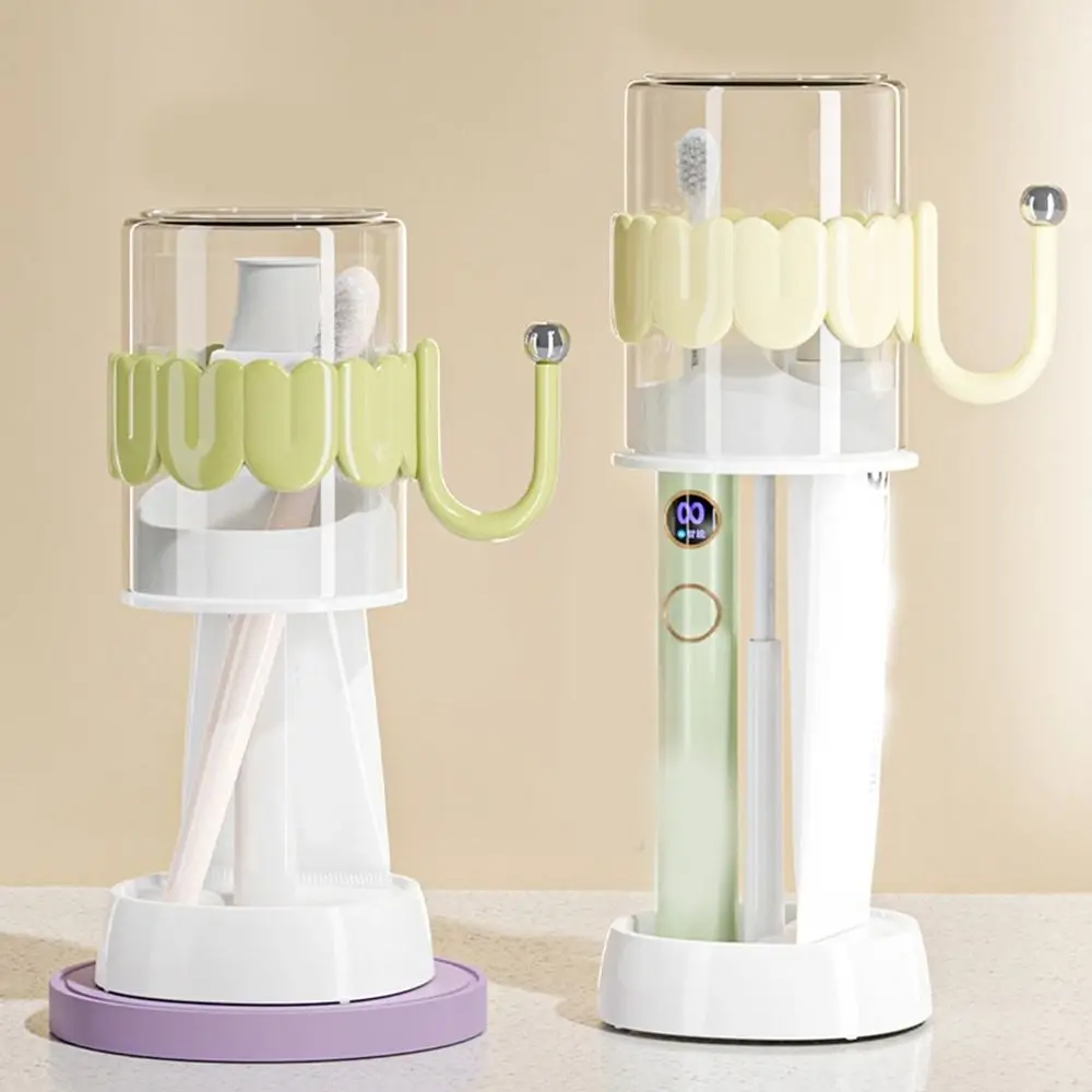 Dustproof Adjustable Toothbrush Holder Plastic with Mouthwash Cup Toothbrush Holder Set Space Saving
Dustproof Adjustable Toothbrush Holder Plastic with Mouthwash Cup Toothbrush Holder Set Space Saving