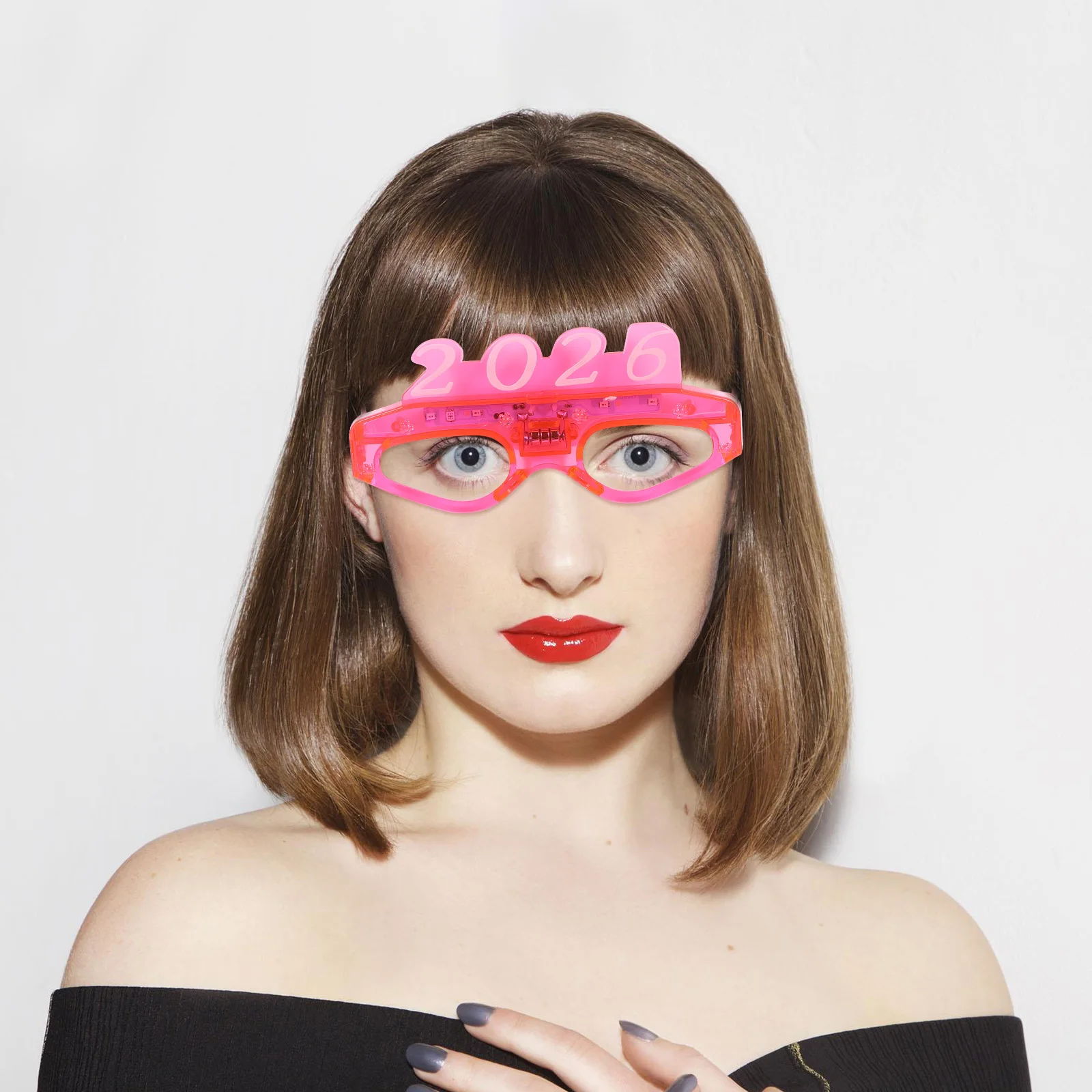 8Pcs Light Up LED Glasses Party Eyewear 2026 Glow Sunglasses Flashing New Year Eve Party Favors Birthday Graduation 
8Pcs Light Up LED Glasses Party Eyewear 2026 Glow Sunglasses Flashing New Year Eve Party Favors Birthday Graduation