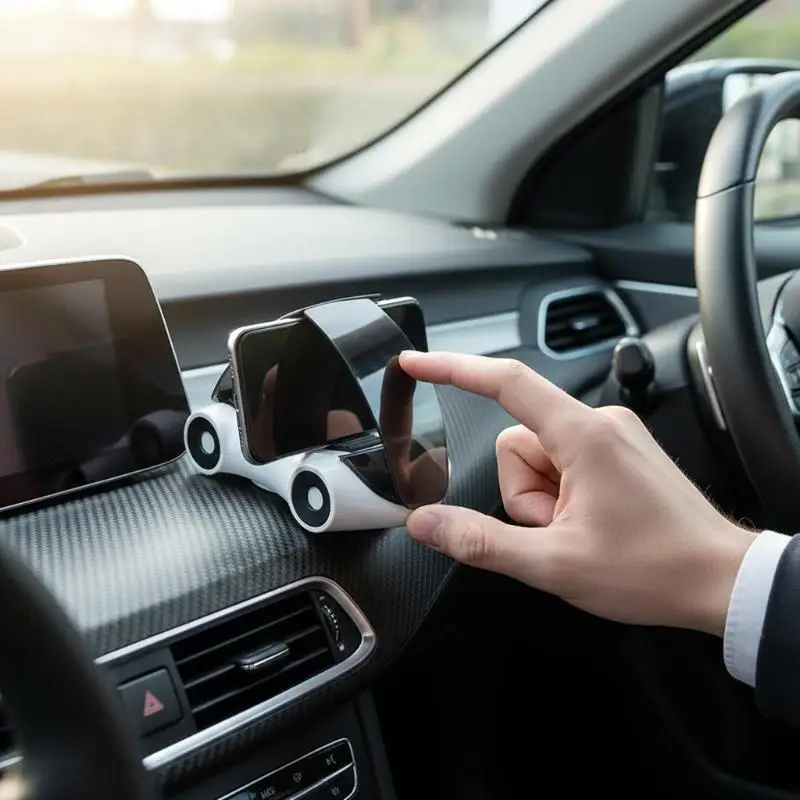 360° Rotating Car Model Bracket Strong Self-adhesive Car Mobile Phone Holder Car Interior Instrument Ornament Decor
360° Rotating Car Model Bracket Strong Self-adhesive Car Mobile Phone Holder Car Interior Instrument Ornament Decor