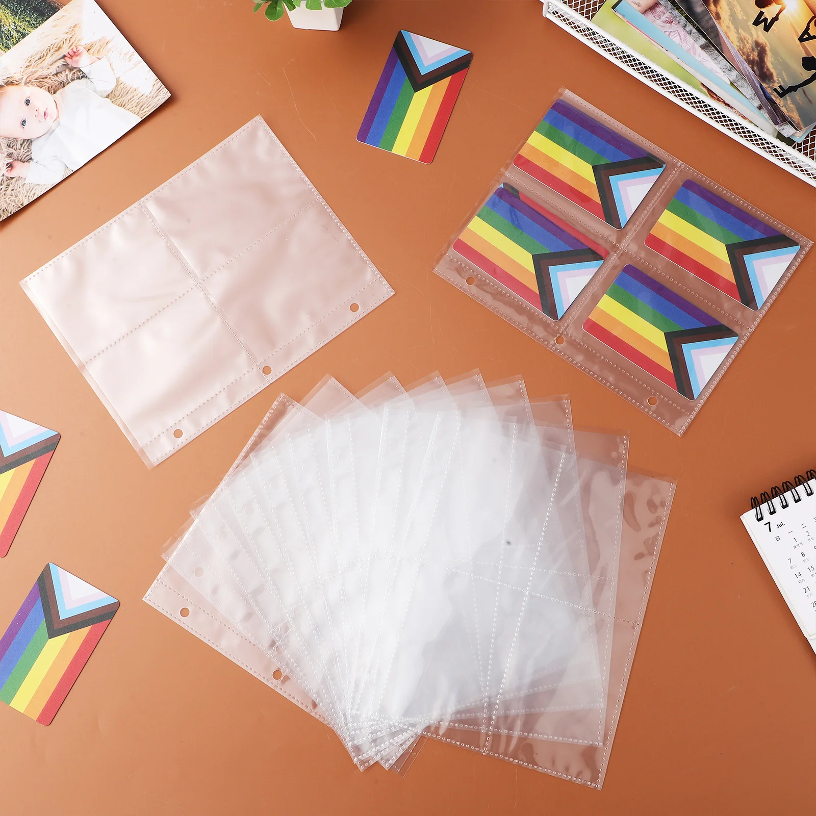 Four Grid Card Sleeves Binder Sheets Clear For Trading Baseball Kpop Transparent Card Pockets
Four Grid Card Sleeves Binder Sheets Clear For Trading Baseball Kpop Transparent Card Pockets