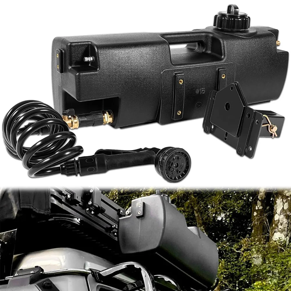 4.0 Gallon Self-Pressurized Water Tank Portable Camping Shower Water Container Spray Hose Trucks Off-Road Vehicles Water Storage
4.0 Gallon Self-Pressurized Water Tank Portable Camping Shower Water Container Spray Hose Trucks Off-Road Vehicles Water Storage