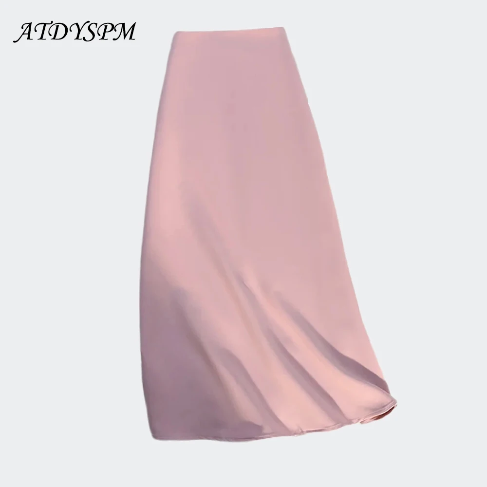Elegant 2024 Summer Fashion Solid A-line Skirts Women Vintage All-Match Office Lady High Waist Simple Long Skirt Faldas Mujer
Elegant 2024 Summer Fashion Solid A-line Skirts Women Vintage All-Match Office Lady High Waist Simple Long Skirt Faldas Mujer