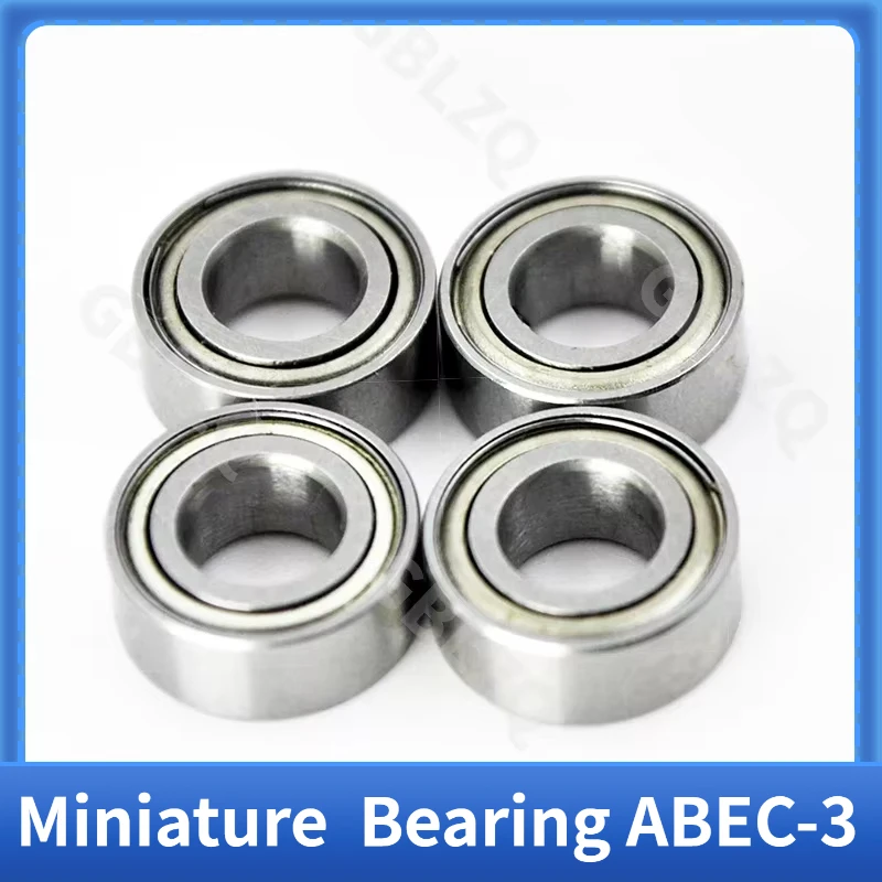 Miniature Stainless Steel Bearings 3x6x2.5 to 12x18x4mm 4pcs for RC Car ABEC-3 High Speed,drone bearing,RC car parts,3D printer
Miniature Stainless Steel Bearings 3x6x2.5 to 12x18x4mm 4pcs for RC Car ABEC-3 High Speed,drone bearing,RC car parts,3D printer