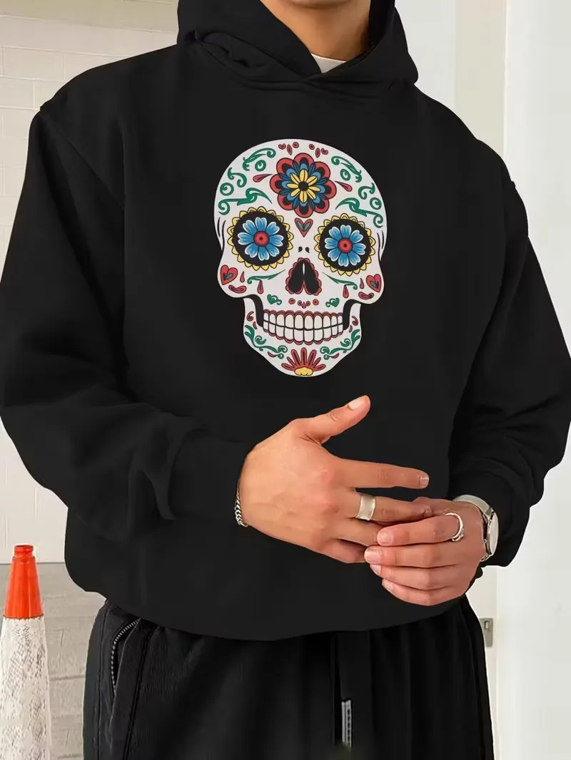 Men's loose-fitting hooded sweatshirt, black street style pullover, American casual hooded shirt, suitable for Christmas gifts
Men's loose-fitting hooded sweatshirt, black street style pullover, American casual hooded shirt, suitable for Christmas gifts