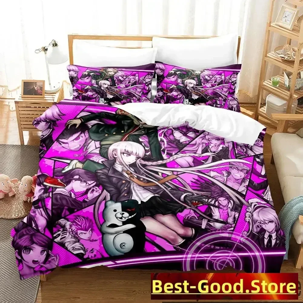 3D Print Anime Danganronpa Bedding Set Boys Girls Twin Queen King Size Duvet Cover Pillowcase Bed boys Adult Home Textileextile
3D Print Anime Danganronpa Bedding Set Boys Girls Twin Queen King Size Duvet Cover Pillowcase Bed boys Adult Home Textileextile