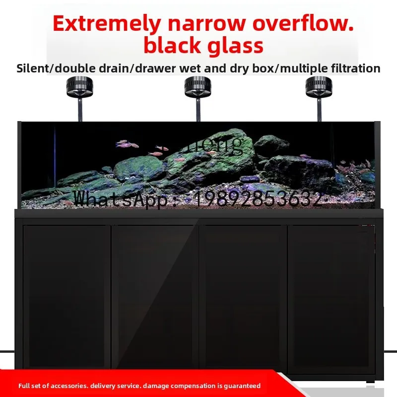 XX side overflow stream tank original ecological fish tank living room household bottom cabinet ultra-white glass tank
XX side overflow stream tank original ecological fish tank living room household bottom cabinet ultra-white glass tank