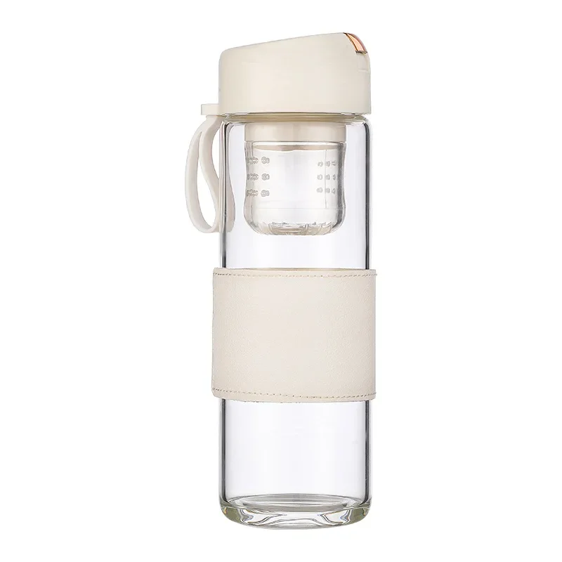 450Ml Fashion Magnetic Elastic Tea Separation Bottle Heat-resistant Glass High Borosilicate Tea Cup High-end Tea Water Cup
450Ml Fashion Magnetic Elastic Tea Separation Bottle Heat-resistant Glass High Borosilicate Tea Cup High-end Tea Water Cup