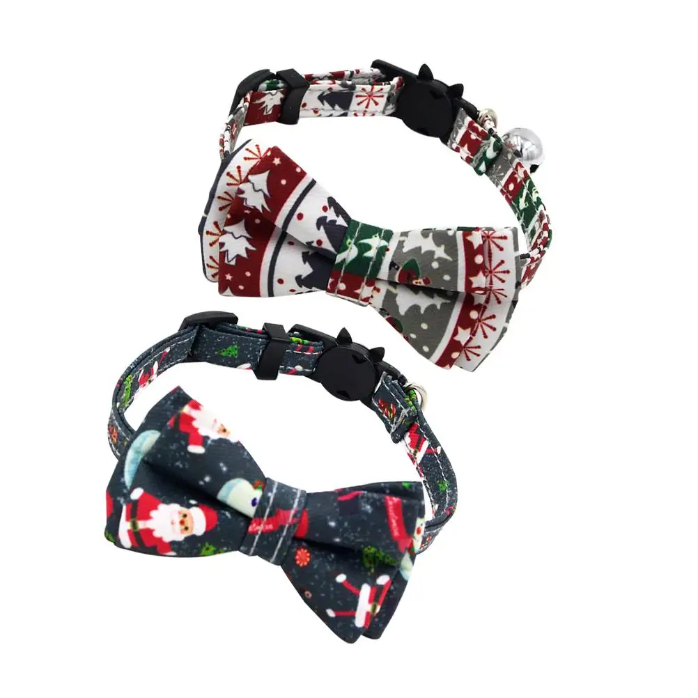 2pcs Santa Claus Christmas Themed Pet Collars Dog Cat Bowtie Collar for Decoration (White and )
2pcs Santa Claus Christmas Themed Pet Collars Dog Cat Bowtie Collar for Decoration (White and )