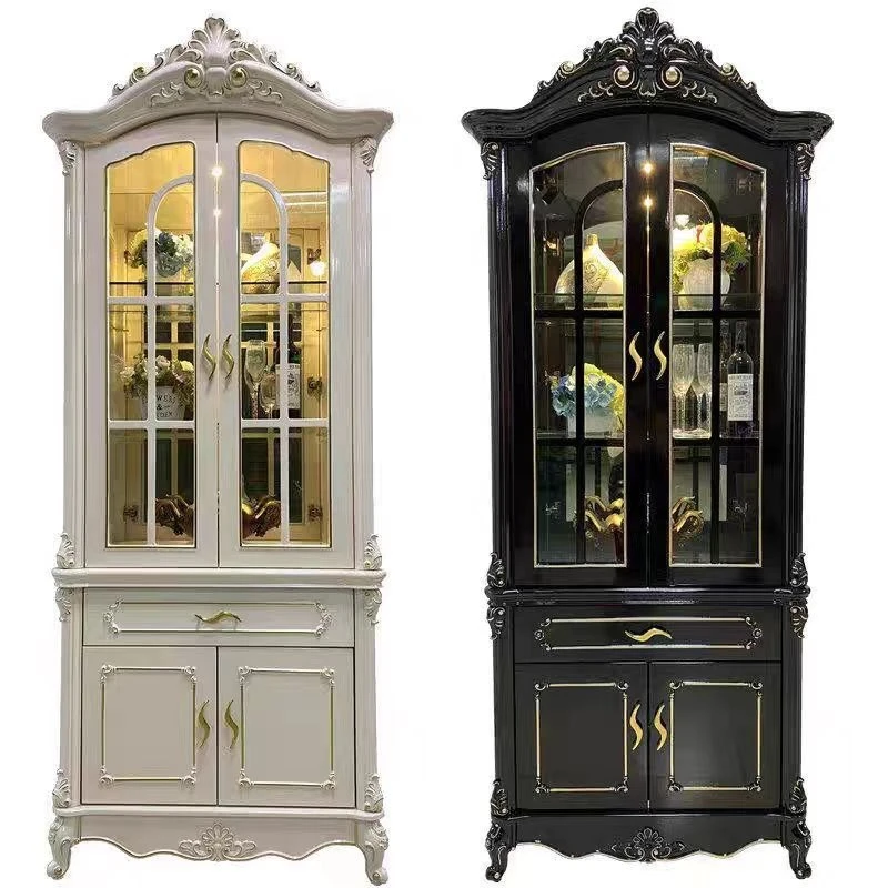 Living room decorative cabinet red wine cabinet single and double door household wall display locker
Living room decorative cabinet red wine cabinet single and double door household wall display locker