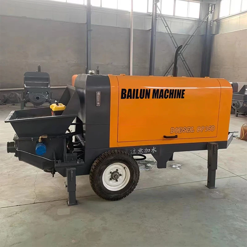 YG Customized Mini Hydraulic Electric Diesel Portable Concrete Mixer Pump Cement Mortar Conveying Concrete Pump Machine
YG Customized Mini Hydraulic Electric Diesel Portable Concrete Mixer Pump Cement Mortar Conveying Concrete Pump Machine