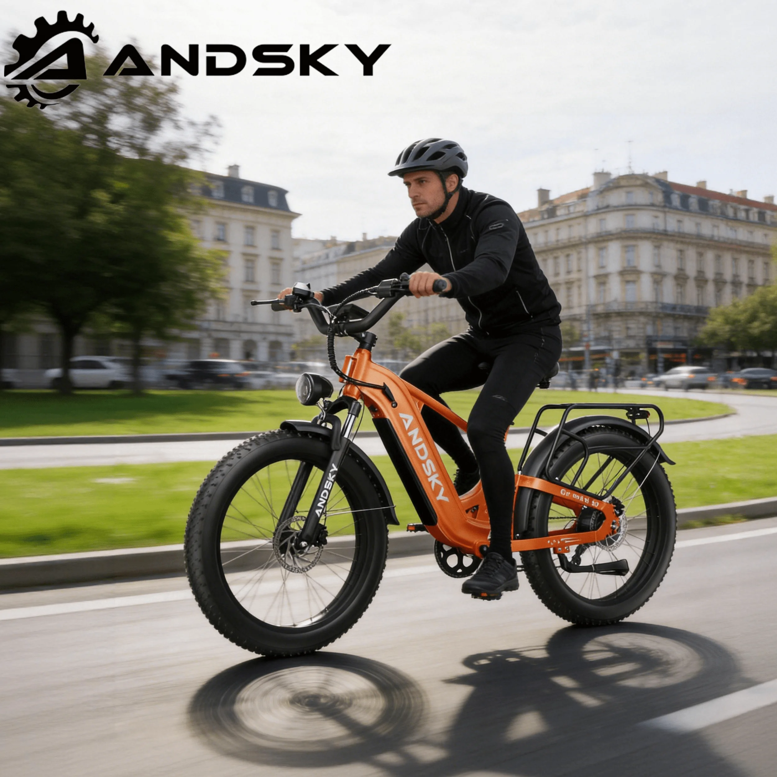 ANDSKY Gravita SO Electric Bike for Adults 32MPH 80Miles Long Range 48V 20Ah Removable Battery Hydraulic Brakes City Electric Bicycle with Shimano 7-Speed Gears LCD Display 26"x4" All-Terrain Fat Tires Full Suspension E-bikes
ANDSKY Gravita SO Electric Bike for Adults 32MPH 80Miles Long Range 48V 20Ah Removable Battery Hydraulic Brakes City Electric Bicycle with Shimano 7-Speed Gears LCD Display 26"x4" All-Terrain Fat Tires Full Suspension E-bikes