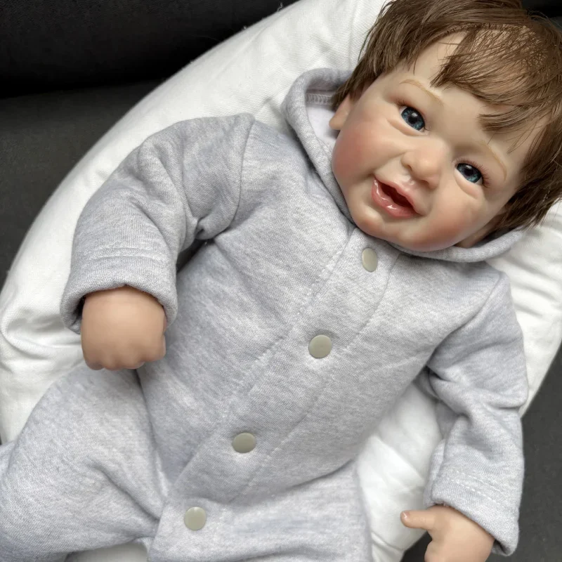 21-дюймовая кукла Bebe Reborn, популярная мягкая кукла с приятным телом Феникса, ручная работа с окрашенными видимыми венами Genesis, несколько слоев
21-дюймовая кукла Bebe Reborn, популярная мягкая кукла с приятным телом Феникса, ручная работа с окрашенными видимыми венами Genesis, несколько слоев