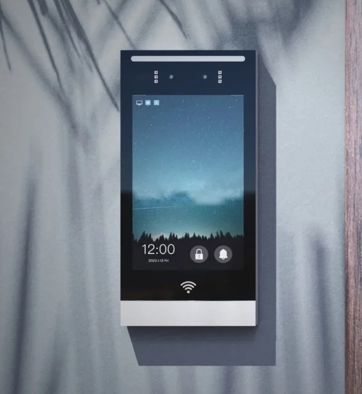 High Quality IPS Touch Screen Video Intercom System With Remote Mobile Control Full Functionality