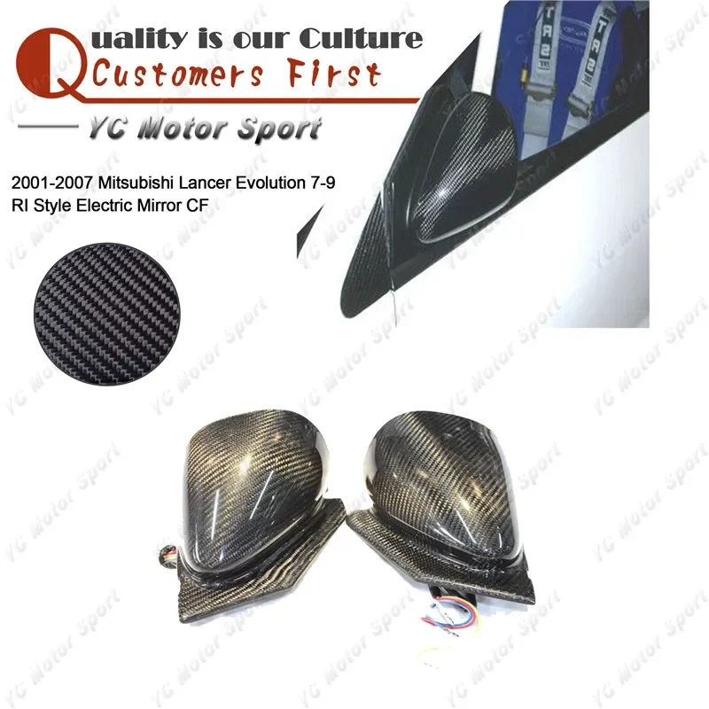 Car Accessories Carbon Fiber RI Style Side Mirror Fit For 2001-2007 Evolution 7-9 EVO 7 8 9 Side Electric Mirror
Car Accessories Carbon Fiber RI Style Side Mirror Fit For 2001-2007 Evolution 7-9 EVO 7 8 9 Side Electric Mirror