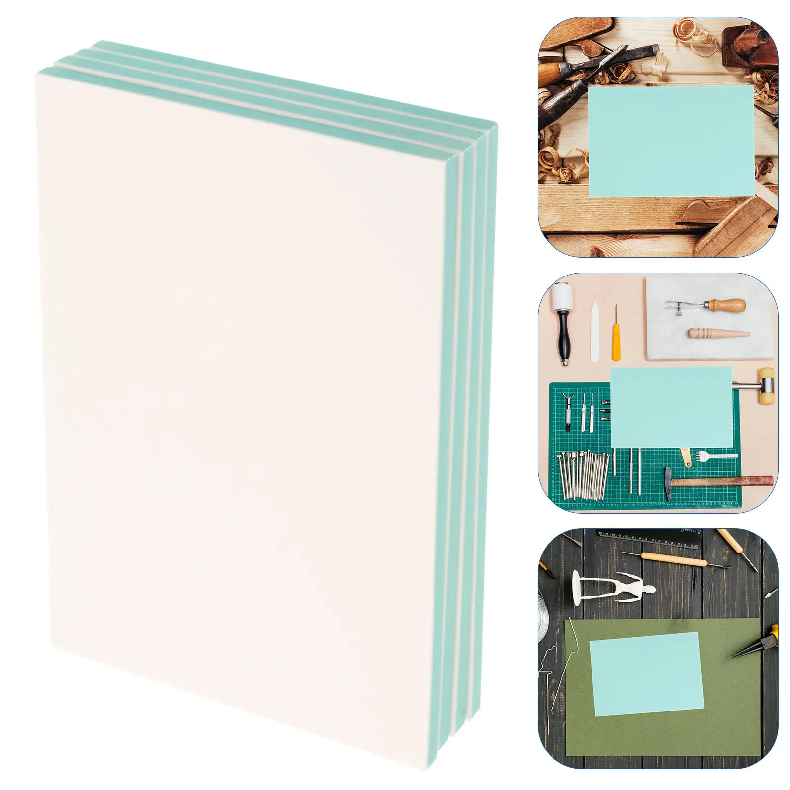 4Pcs Rubber Carving Blocks Professional DIY Stamp Material Flexible Safe for Engraving Learners Creative Art Supplies
4Pcs Rubber Carving Blocks Professional DIY Stamp Material Flexible Safe for Engraving Learners Creative Art Supplies