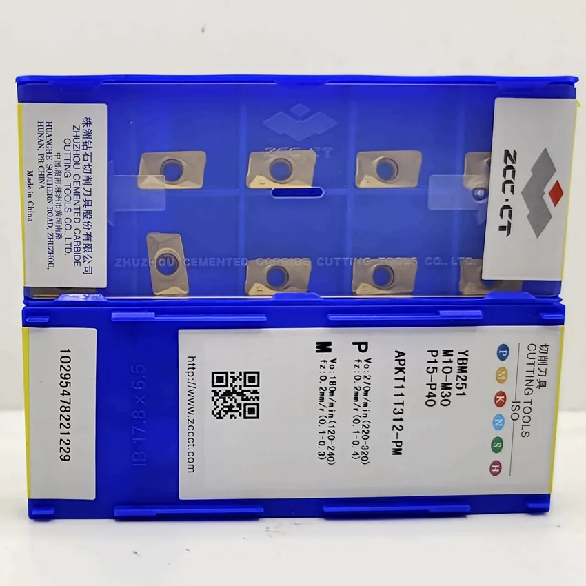 APKT11T304-PM YBM251/APKT11T308-PM YBM251/APKT11T312-PM YBM251/APKT11T316-PM YBM251 ZCC.CT CNC carbide Milling inserts 10pcs/box
APKT11T304-PM YBM251/APKT11T308-PM YBM251/APKT11T312-PM YBM251/APKT11T316-PM YBM251 ZCC.CT CNC carbide Milling inserts 10pcs/box