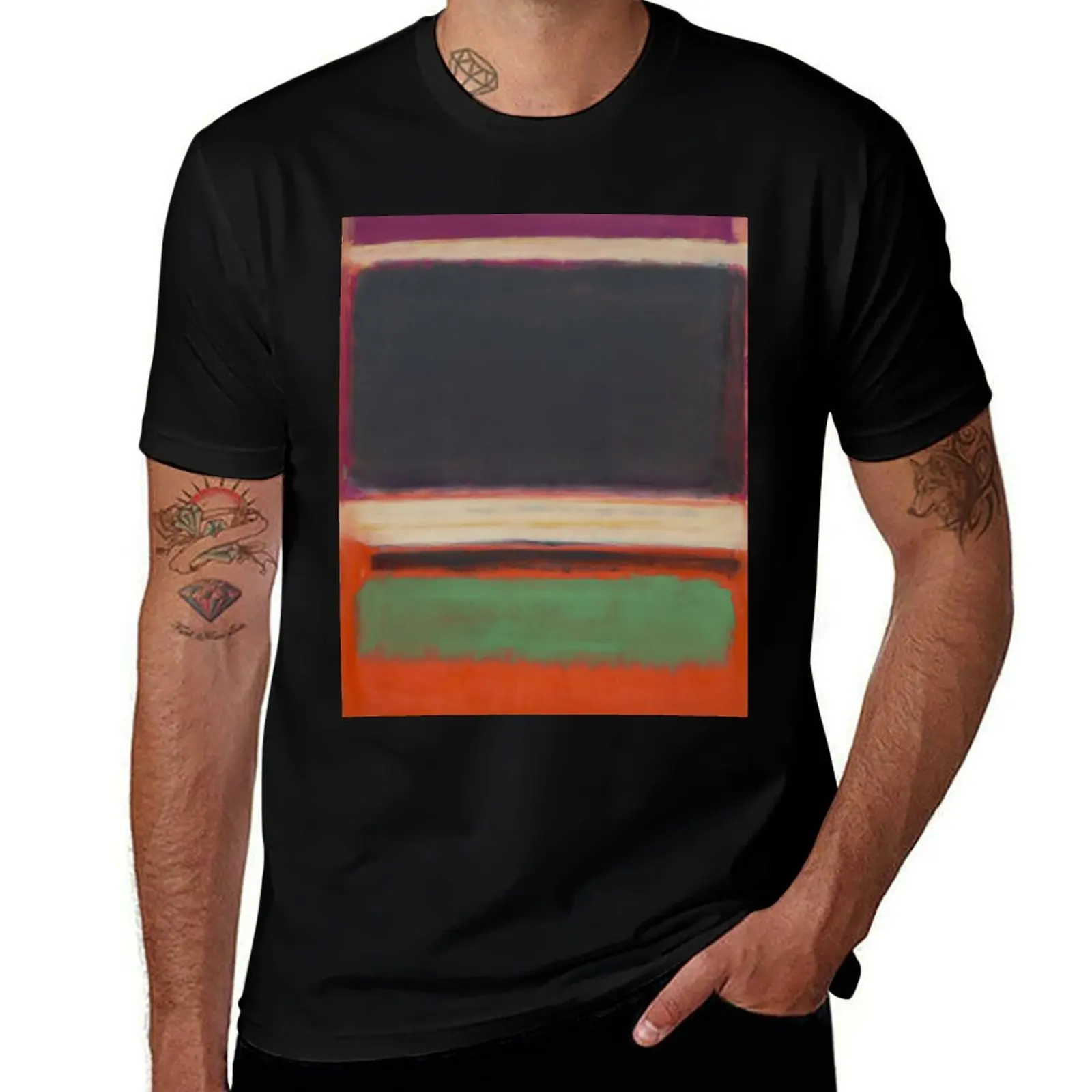 Mark Rothko T-Shirt Basic Casual Short Sleeve Cotton Shirt
Mark Rothko T-Shirt Basic Casual Short Sleeve Cotton Shirt