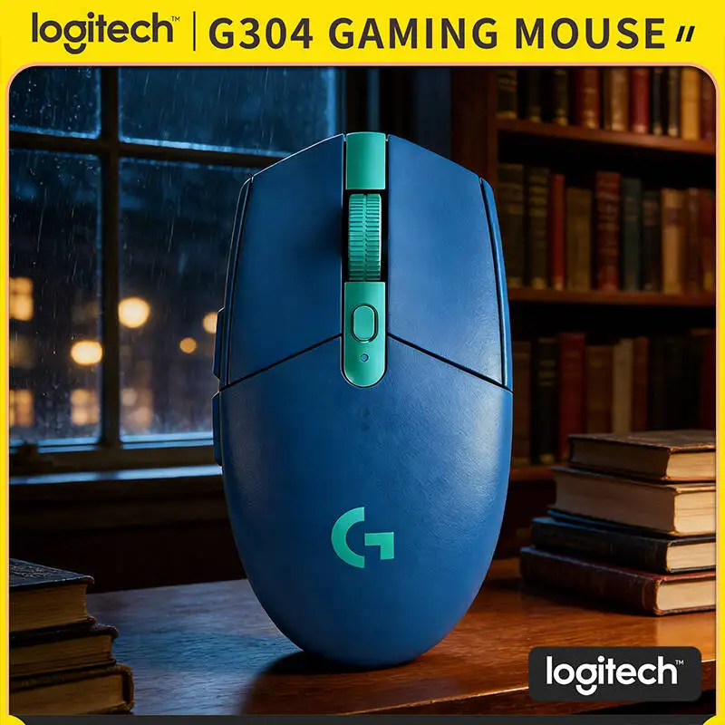 Logitech G304 LIGHTSPEED Wireless Gaming Mouse 12000 DPI HERO Sensor 1ms Latency 250hr Battery High Durability Gamers
Logitech G304 LIGHTSPEED Wireless Gaming Mouse 12000 DPI HERO Sensor 1ms Latency 250hr Battery High Durability Gamers