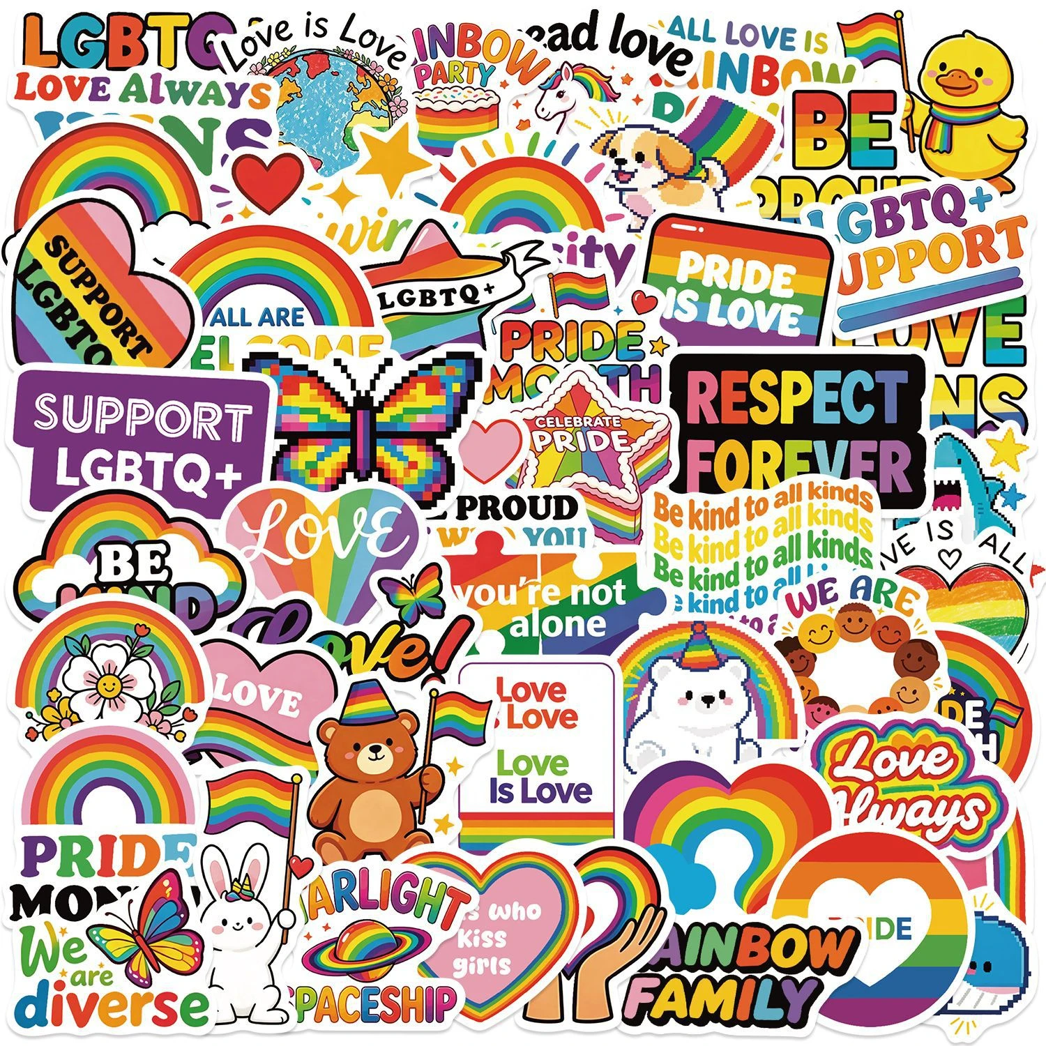 10/50PCS Cartoon Pride Month Graffiti Stickers Exquisite Fashion DIY Toys for Bottle Scrapbook Travel Bag Aesthetic Decals
10/50PCS Cartoon Pride Month Graffiti Stickers Exquisite Fashion DIY Toys for Bottle Scrapbook Travel Bag Aesthetic Decals