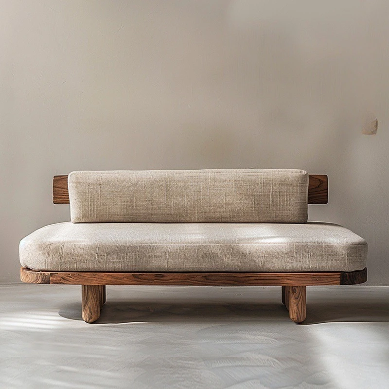 Retro wabi sandy wind solid wood sofa bed and breakfast living room modern simple log sofa
Retro wabi sandy wind solid wood sofa bed and breakfast living room modern simple log sofa