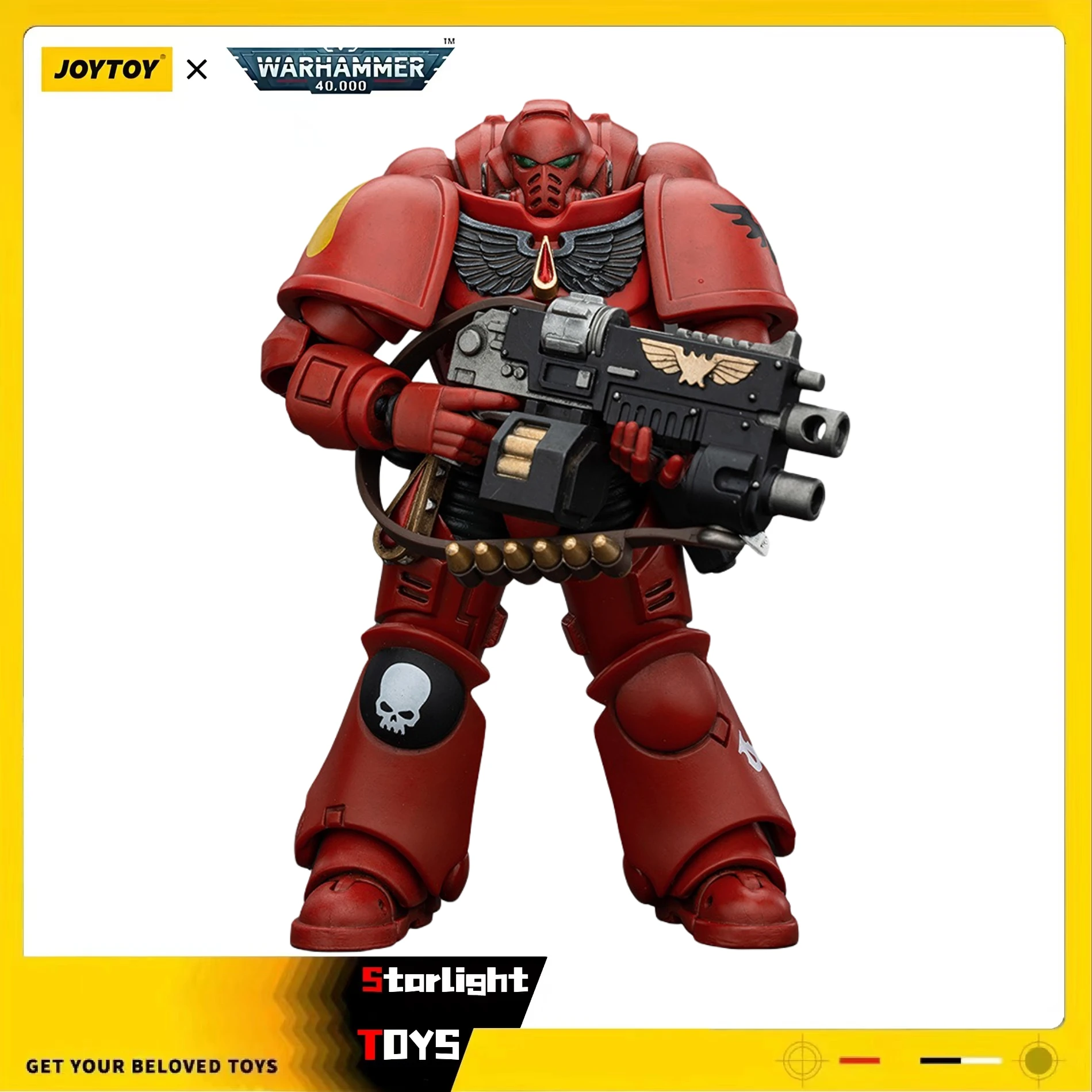JOYTOY 1/18 Фигурка Warhammer 40K Blood Angels Intercessors Модель игрушки Подарки
JOYTOY 1/18 Фигурка Warhammer 40K Blood Angels Intercessors Модель игрушки Подарки