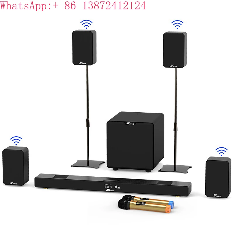 35" Sound Bars for TV with 8" Subwoofer and Surround Sound Speaker Home Theater TV Sound bar with DSP Remote Control for TV
35" Sound Bars for TV with 8" Subwoofer and Surround Sound Speaker Home Theater TV Sound bar with DSP Remote Control for TV