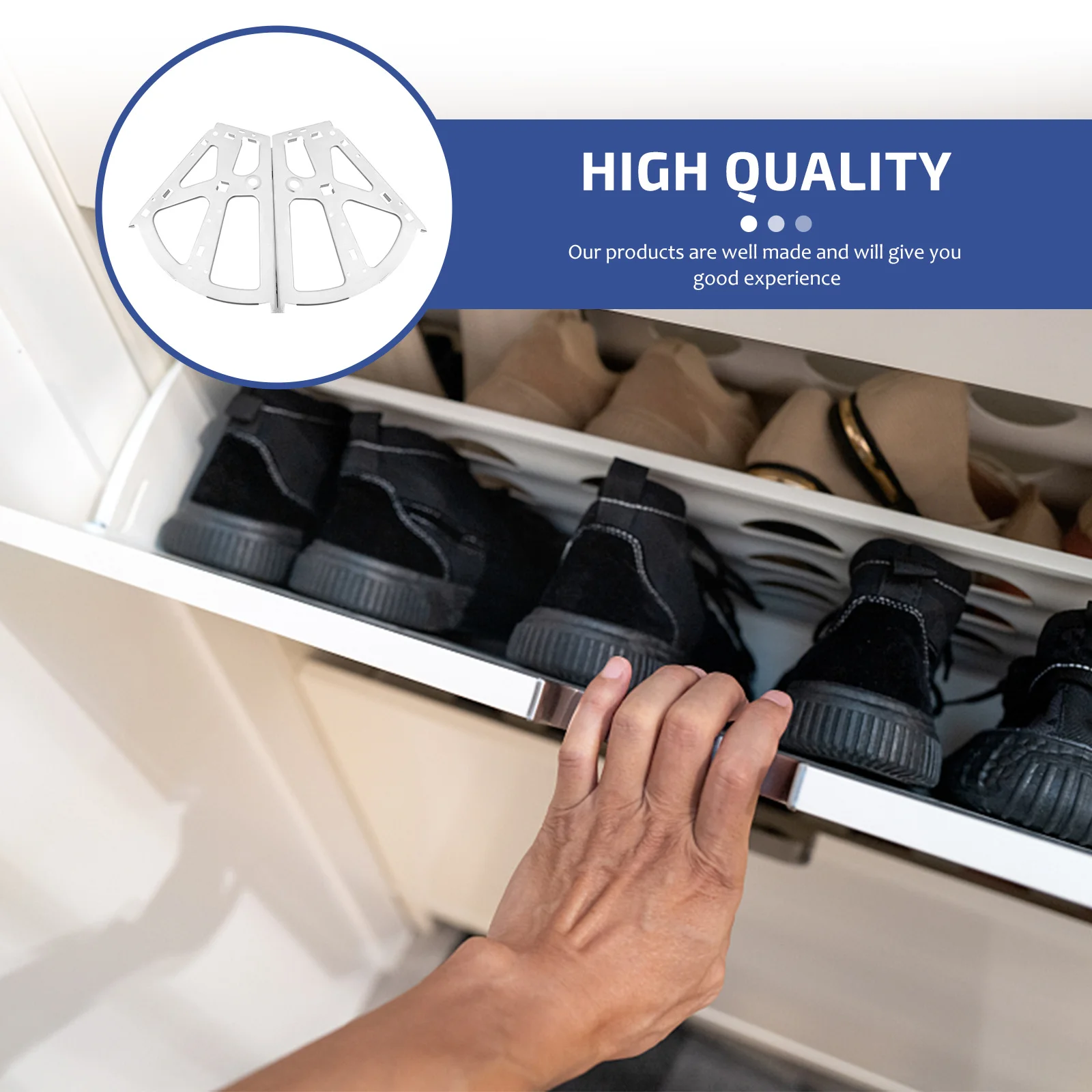 2 Pcs Stainless Steel Shoe Rack Cabinet Organizer Stand Tipping Bucket Storage Home Bracket Racks Durable Smooth Easy
2 Pcs Stainless Steel Shoe Rack Cabinet Organizer Stand Tipping Bucket Storage Home Bracket Racks Durable Smooth Easy
