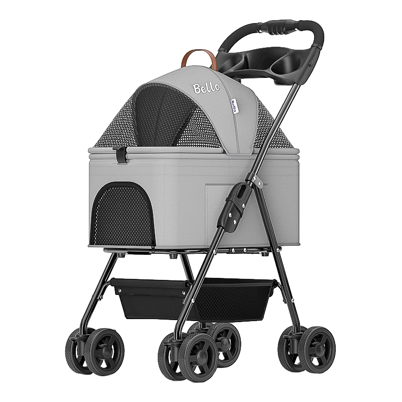 STLF(Ready to Ship) Manufacture 4 Universal Wheels Cheap Convenient Pet Stroller for Puppy and Kitty Outdoor Walking Trolley
STLF(Ready to Ship) Manufacture 4 Universal Wheels Cheap Convenient Pet Stroller for Puppy and Kitty Outdoor Walking Trolley