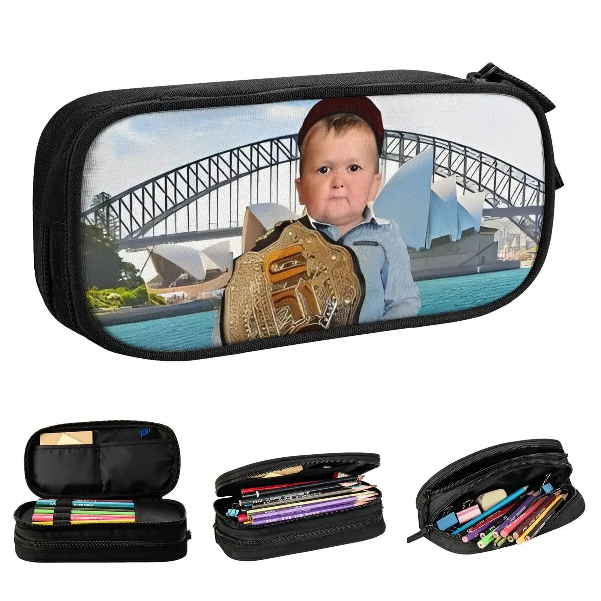 Fashion Martial Arts Hasbulla Pencil Case Blogger Pencilcases Pen Box for Girls Boys Big Capacity Bag School Supplies Stationery
Fashion Martial Arts Hasbulla Pencil Case Blogger Pencilcases Pen Box for Girls Boys Big Capacity Bag School Supplies Stationery