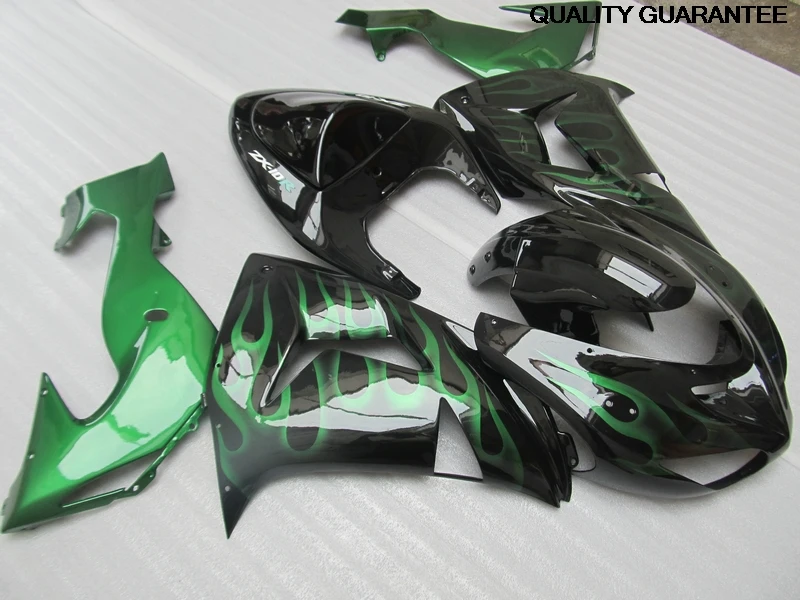 Customizable Fairing kits for Kawasaki ZX10R 2006 2007 green flames in black NINJA ZX 10R 06 07 ABS bodywork fairings VR6
Customizable Fairing kits for Kawasaki ZX10R 2006 2007 green flames in black NINJA ZX 10R 06 07 ABS bodywork fairings VR6