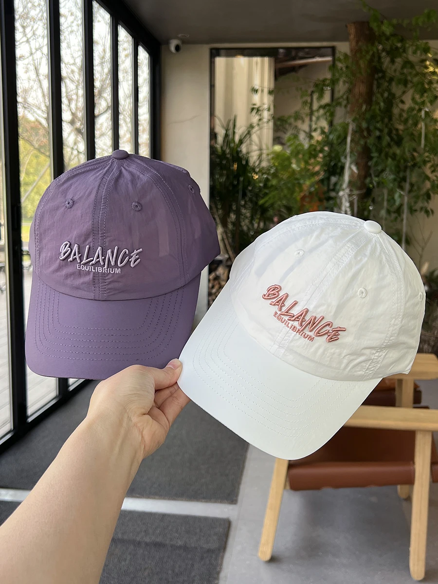 Summer new casual letter quick-drying baseball cap women's sunshade sunscreen thin cap men
Summer new casual letter quick-drying baseball cap women's sunshade sunscreen thin cap men