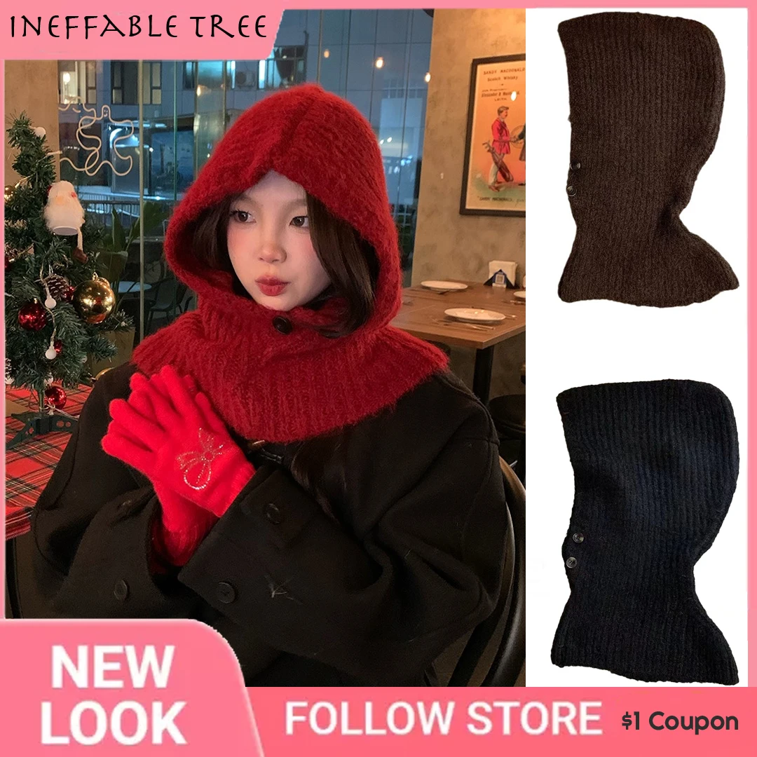 Y2K Warm Wool Blend Knitted Hats for Women Autumn Winter Red Baroque Cap Large Brim Streetwear Suitable Balaclava Beanie Hat
Y2K Warm Wool Blend Knitted Hats for Women Autumn Winter Red Baroque Cap Large Brim Streetwear Suitable Balaclava Beanie Hat