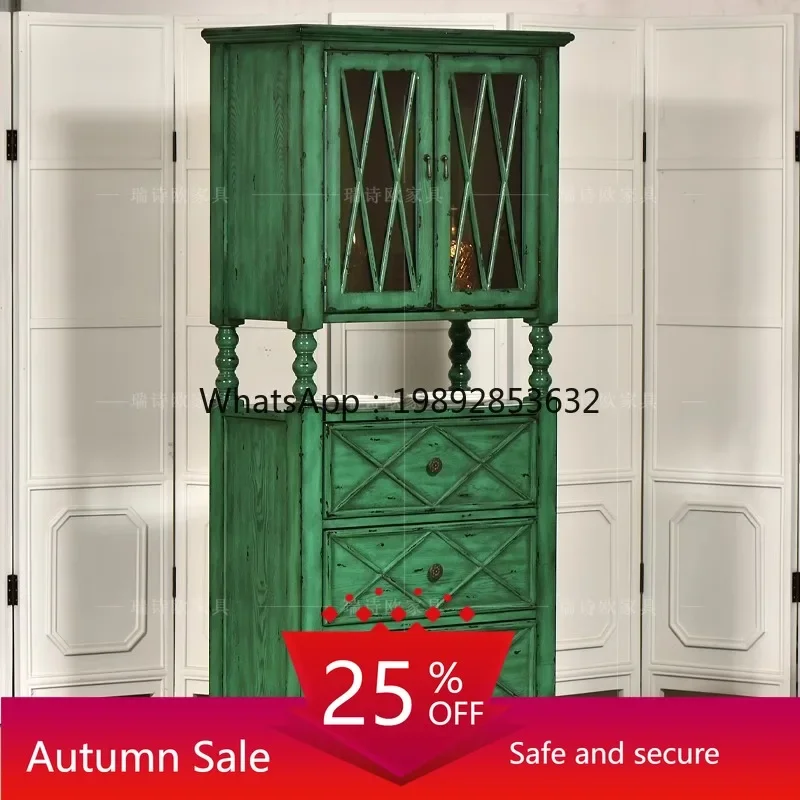 LYY Sideboard Cabinet Solid Wood Small Apartment Wine Cabinet Living Room Storage Decorative Cabinet
LYY Sideboard Cabinet Solid Wood Small Apartment Wine Cabinet Living Room Storage Decorative Cabinet