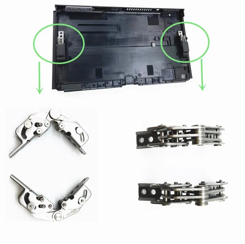 5Sets Original New Console Back Cover Chain For Nintendo Switch OLED Console Left Right Metal Stand Hinge Axis For Switch Oled
5Sets Original New Console Back Cover Chain For Nintendo Switch OLED Console Left Right Metal Stand Hinge Axis For Switch Oled