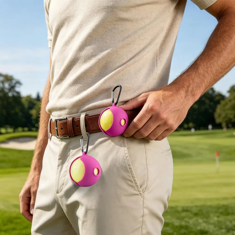 Sleek Golf Ball Protective Cover Carabiner, Reliable Silicone Holder Sleeve, Versatile Golf Accessory
Sleek Golf Ball Protective Cover Carabiner, Reliable Silicone Holder Sleeve, Versatile Golf Accessory