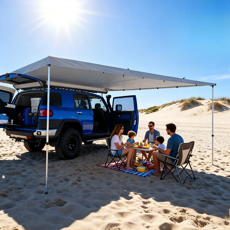 Hot Selling Waterproof ABS Roof Shelter Vehicle SUV Car Side Awning Cam High Quality
Hot Selling Waterproof ABS Roof Shelter Vehicle SUV Car Side Awning Cam High Quality