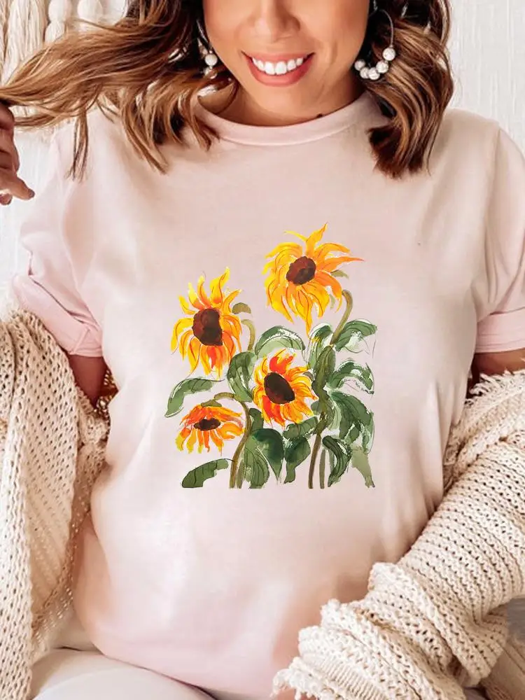 Lovely Painting Flower Clothes Women Female Summer T Clothing 90s Style Print Graphic Tee Fashion Short Sleeve Casual T-shirts
Lovely Painting Flower Clothes Women Female Summer T Clothing 90s Style Print Graphic Tee Fashion Short Sleeve Casual T-shirts