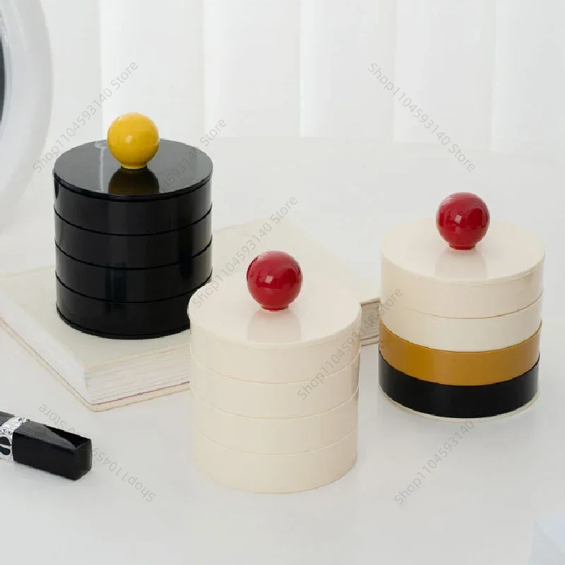 4 Plaid Storage Box Rotatable Jewelry Storage Box with Lid Small Jewelry Box with Lid Decorative Ornaments Home Decoration
4 Plaid Storage Box Rotatable Jewelry Storage Box with Lid Small Jewelry Box with Lid Decorative Ornaments Home Decoration
