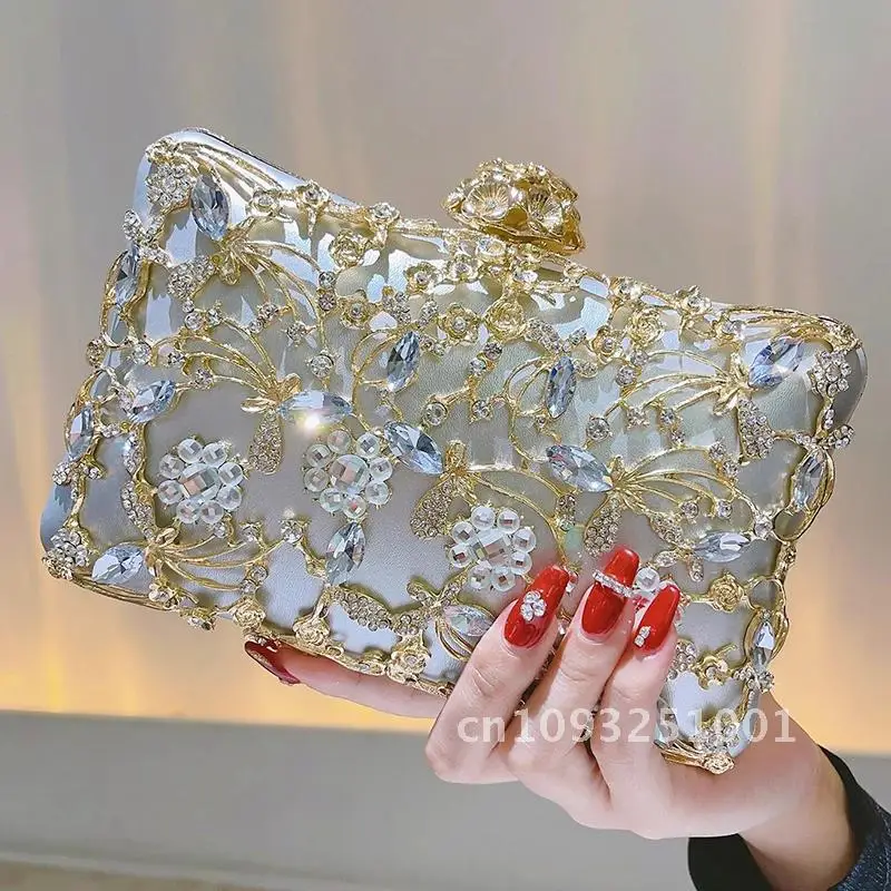 Prom Evening Bag Elegant Box Clutch For Party Handbags Wedding Women's Hollow Purse
Prom Evening Bag Elegant Box Clutch For Party Handbags Wedding Women's Hollow Purse