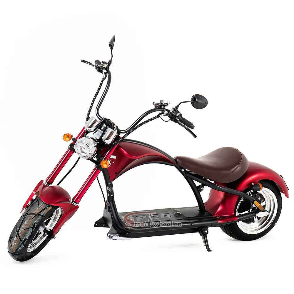 Mangosteen M1P EU Warehouse EEC COC 2000W 30Ah Fat Tire Electric Scooter Electric Chopper Citycoco
Mangosteen M1P EU Warehouse EEC COC 2000W 30Ah Fat Tire Electric Scooter Electric Chopper Citycoco