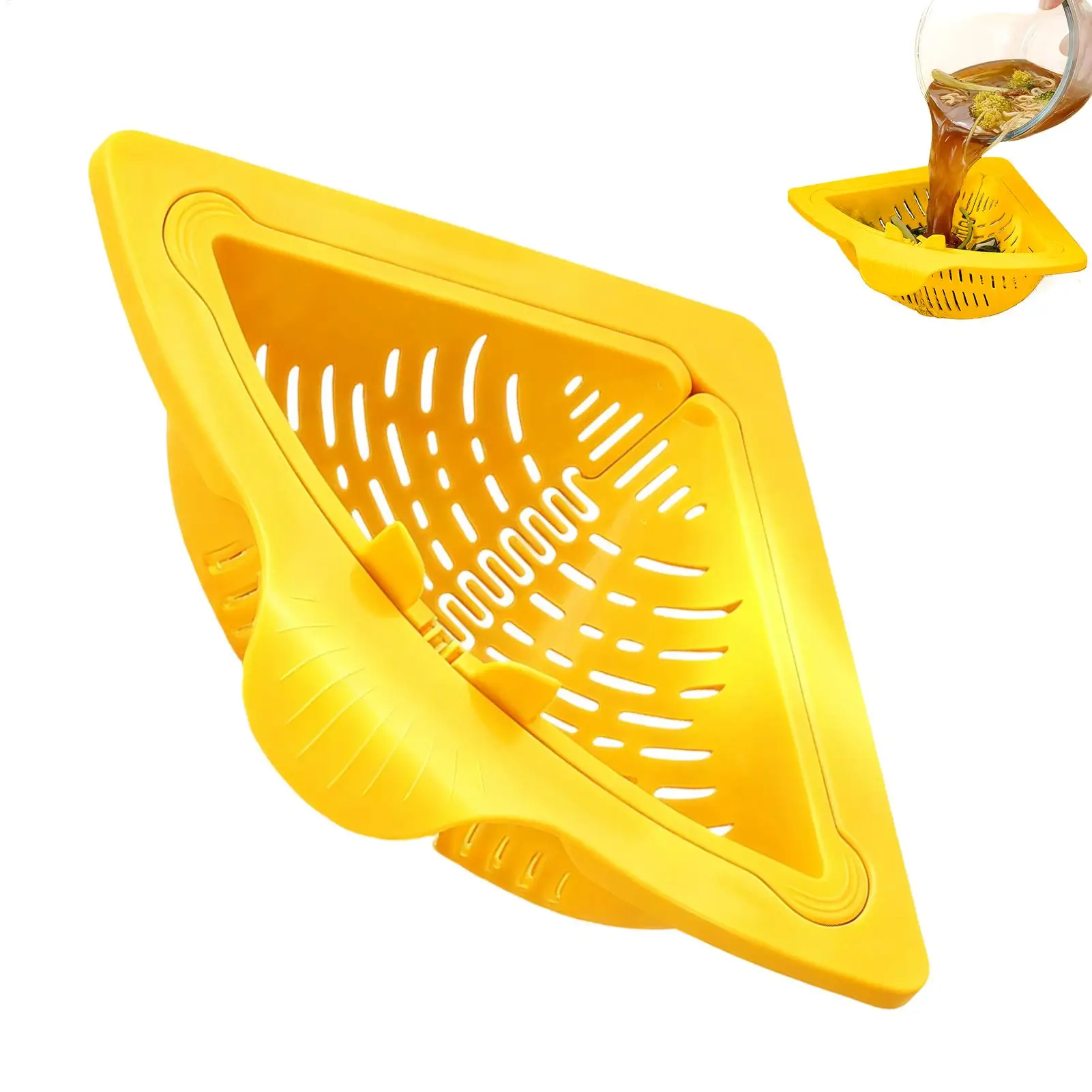 Corner Sink Drainer Basket Silicone Auto Dump Kitchen Storage Rack Food Waste Catcher For Sink For Trash Food Waste Leftovers
Corner Sink Drainer Basket Silicone Auto Dump Kitchen Storage Rack Food Waste Catcher For Sink For Trash Food Waste Leftovers