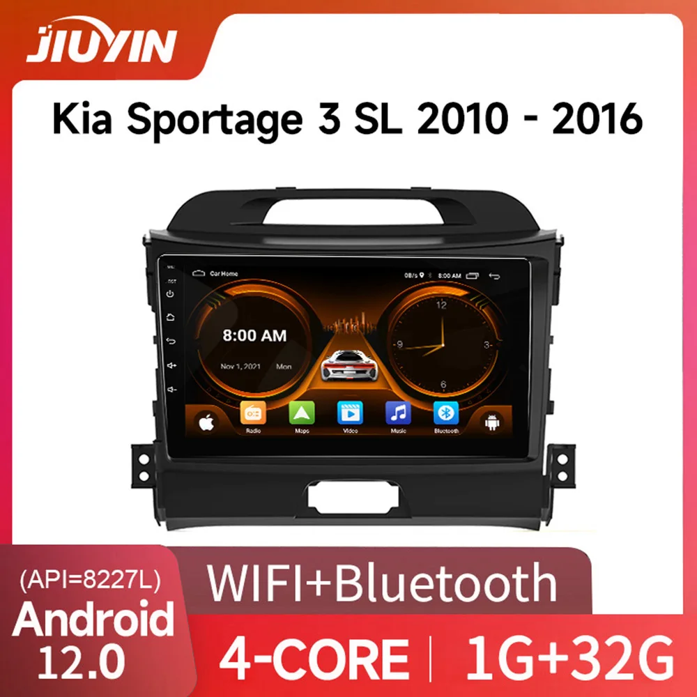 Автомагнитола JIU YIN для KIA SPORTAGE 2011-2016, мультимедийный видеоплеер с GPS-навигацией, 2 Din, Android 12, 4G Net, Wi-Fi, стерео, DVD
Автомагнитола JIU YIN для KIA SPORTAGE 2011-2016, мультимедийный видеоплеер с GPS-навигацией, 2 Din, Android 12, 4G Net, Wi-Fi, стерео, DVD