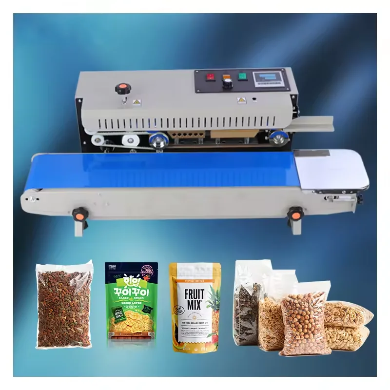 SHIP FROM USA TO USA WITHOUT TAX ZONESUN ZS-FR1800P Auto Continuous Plastic Packet Aluminum Foil sealing Code Printer Machine
SHIP FROM USA TO USA WITHOUT TAX ZONESUN ZS-FR1800P Auto Continuous Plastic Packet Aluminum Foil sealing Code Printer Machine
