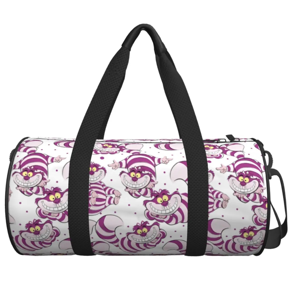 Alice In Wonderland Cheshire Cat Travel Bag Large Capacity Sport Bags Oxford Men Custom Gym Bag Luggage Cute Fitness Bag
Alice In Wonderland Cheshire Cat Travel Bag Large Capacity Sport Bags Oxford Men Custom Gym Bag Luggage Cute Fitness Bag