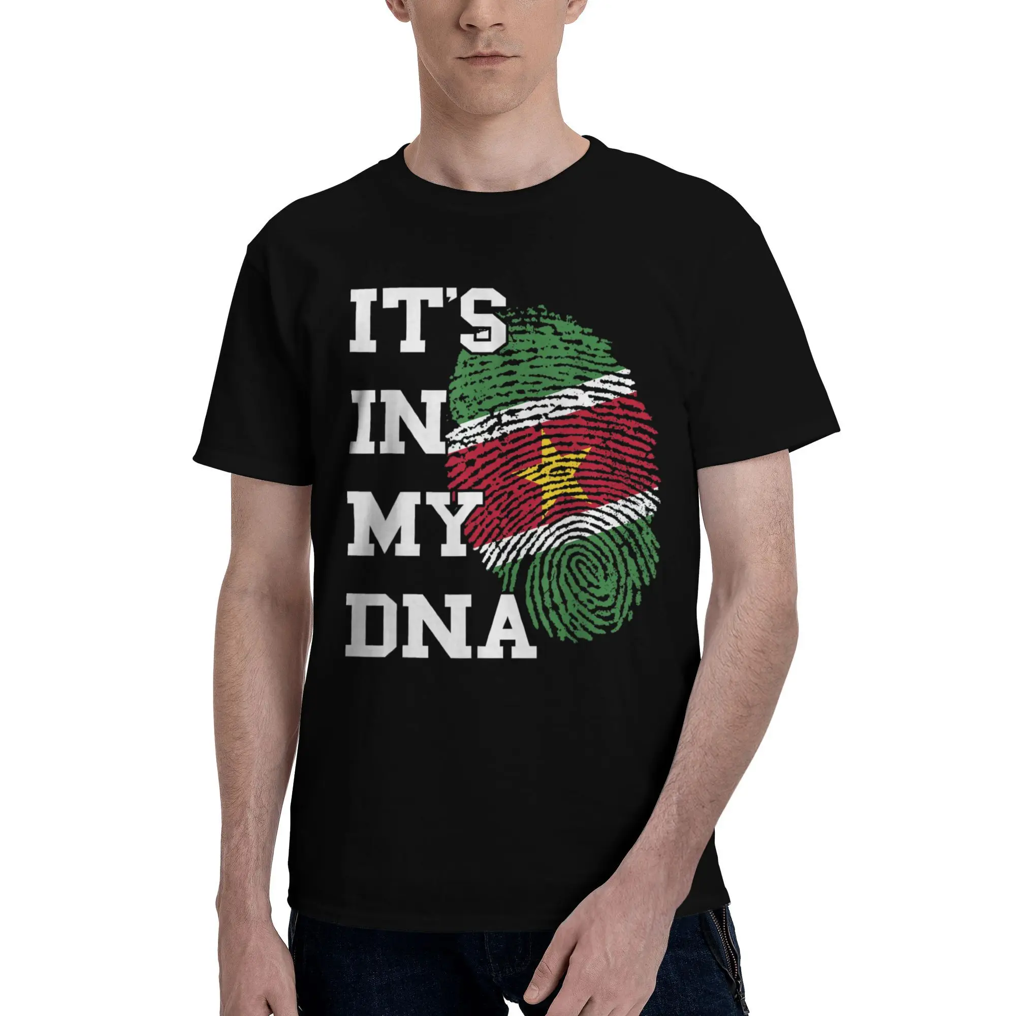 Мужская футболка с флагом Suriname Its In My DNA Thumbmark Surinamese Roots, новинка, футболка с короткими рукавами, футболки с круглым вырезом, классические топы
Мужская футболка с флагом Suriname Its In My DNA Thumbmark Surinamese Roots, новинка, футболка с короткими рукавами, футболки с круглым вырезом, классические топы