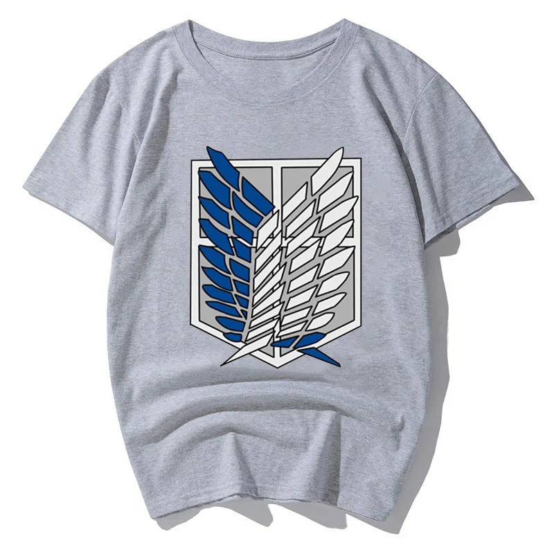 Attack Giant Anime Short Sleeve T-Shirt Men's Loose T-Shirt Wings of Freedom Printed Cotton Men's and Women's Tops
Attack Giant Anime Short Sleeve T-Shirt Men's Loose T-Shirt Wings of Freedom Printed Cotton Men's and Women's Tops