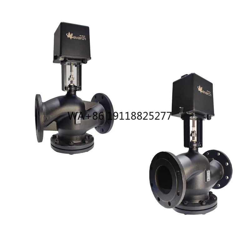 1/2' Cast Iron Flange Electric Modulating Valve for Hvac 4-20MA Motorised Equal Proportional Control Valve with Autuator AC24V
1/2' Cast Iron Flange Electric Modulating Valve for Hvac 4-20MA Motorised Equal Proportional Control Valve with Autuator AC24V