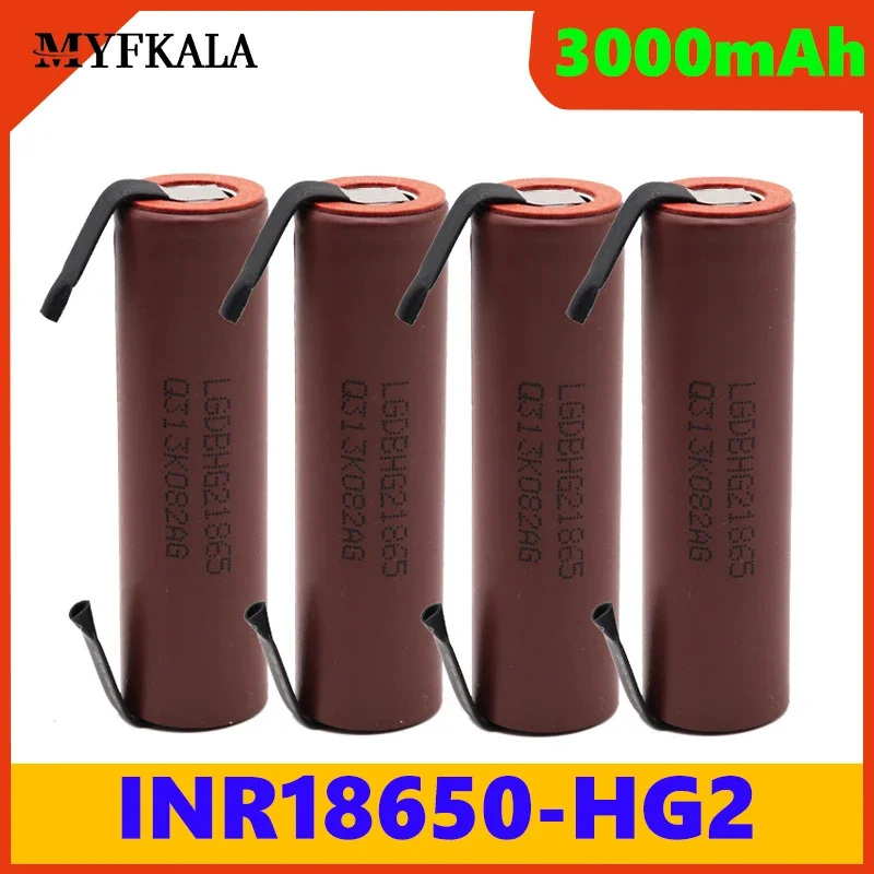 100% Newly Upgraded 18650 HG2 3000mAh with Strips Soldered Batteries for Screwdrivers 30A High Current + DIY Nickel Inr18650 Hg2
100% Newly Upgraded 18650 HG2 3000mAh with Strips Soldered Batteries for Screwdrivers 30A High Current + DIY Nickel Inr18650 Hg2