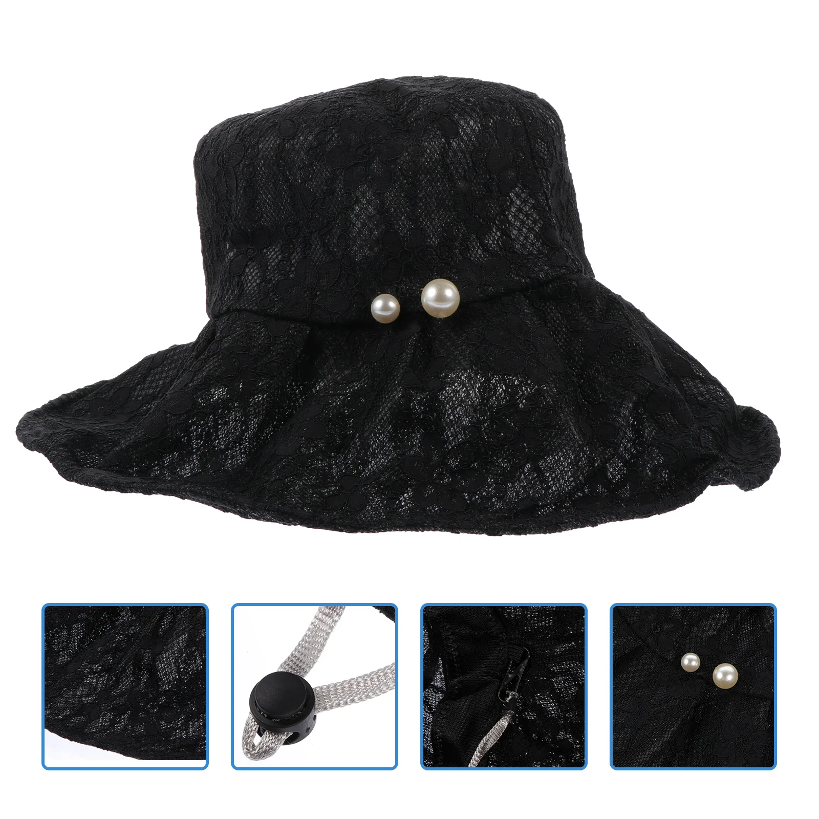 Sun Visor Summer Hat Wide Brim Bucket Dual Fisherman Lace Thin UV Protection Women
Sun Visor Summer Hat Wide Brim Bucket Dual Fisherman Lace Thin UV Protection Women