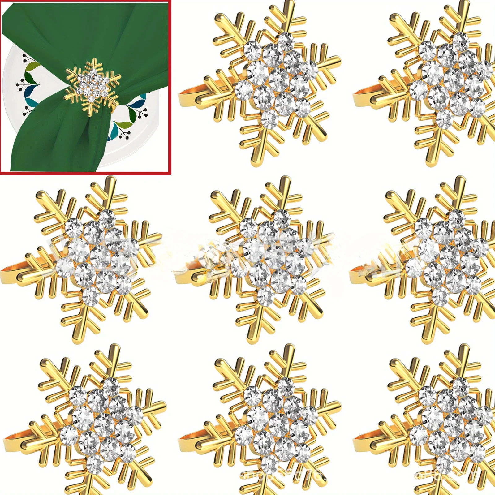 6pcs/lot Christmas gold silver alloy electroplated snowflake napkin ring 5cm/4cm metal Christmas deer napkin clasp
6pcs/lot Christmas gold silver alloy electroplated snowflake napkin ring 5cm/4cm metal Christmas deer napkin clasp